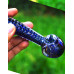 	4.5" Heavy Pretty Glass hand pipe