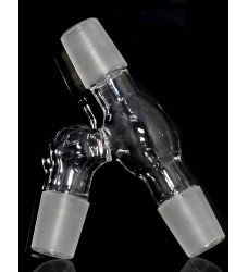 glass joint three way splinter