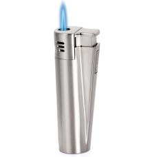 CLIPPER Jet Flame Torch Cigarette Cigar Butane Gas Metal Lighter
