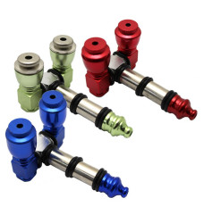 3" Double Hitter Metal Hand Pipe with lads, assorted colors,