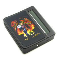 Medusa Godness,70mm Cigarette roller & case storage, Black color,