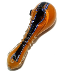 4" Glass Hand Spoon Pipe 4" Glass Hand Spoon Pipe
