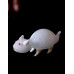 3.5" Glass Rat Glass Spoon Pipe  Set of 3